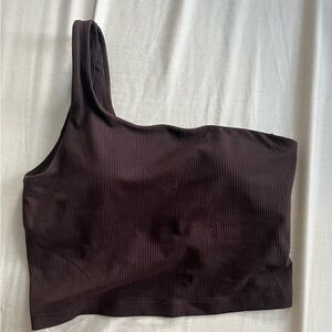 Lululemon Align One Shoulder Ribbed Crop Top